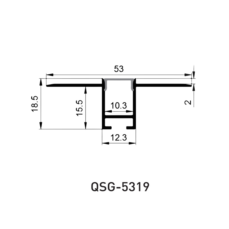 Plaster-In LED Strip Channel For Linear Lighting Plaster-In LED Strip Channel For Linear Lighting